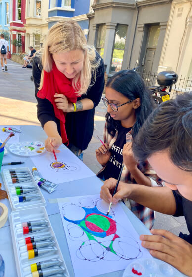 Masks and Threads: Textile Art Workshop