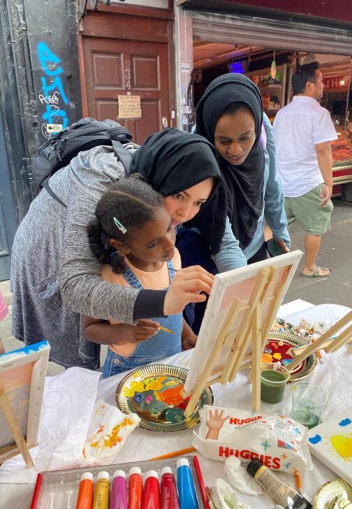 Masks and Threads: Textile Art Workshop