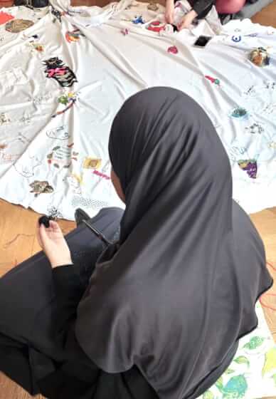 Masks and Threads: Textile Art Workshop