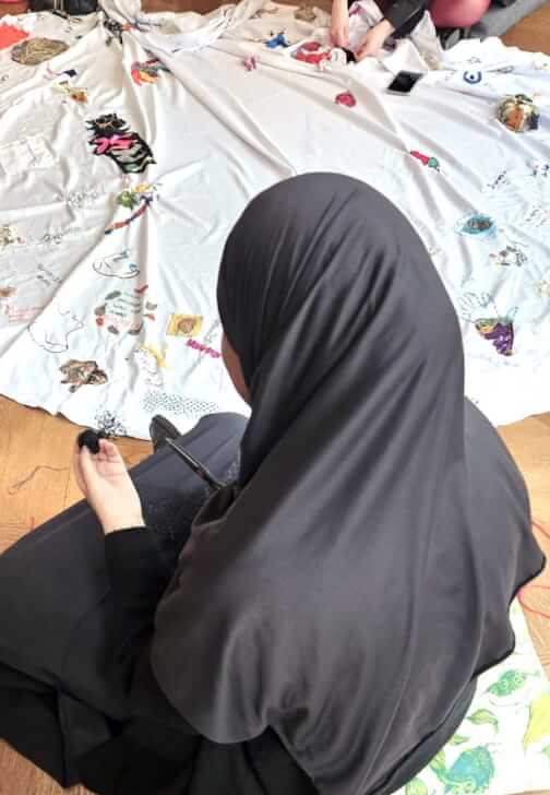 Masks and Threads: Textile Art Workshop