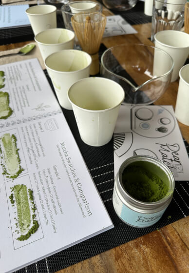 Matcha and Floral Keychain Making Workshop