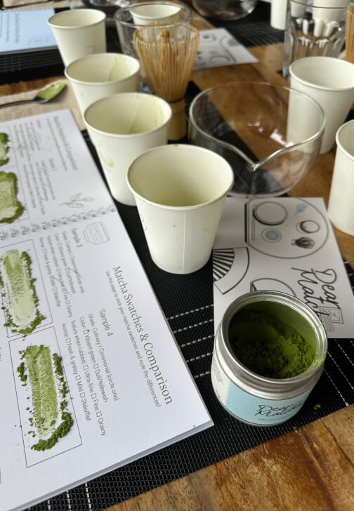 Matcha and Floral Keychain Making Workshop