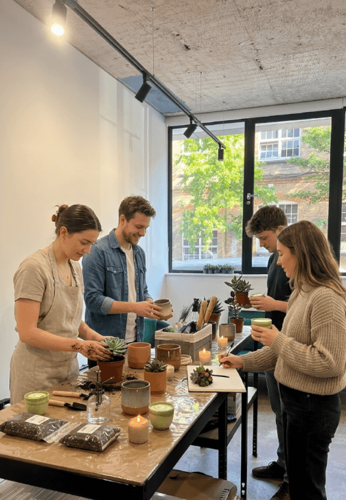 Matcha and Plant Workshop