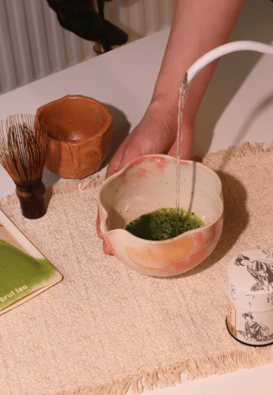 Matcha Tasting Experience and Matcha Bowl Pottery Class