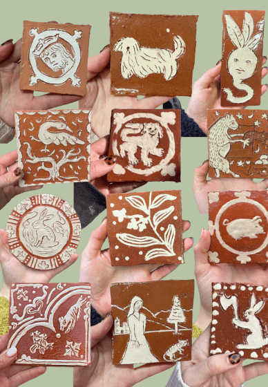 Medieval Ceramic Tile Handbuilding Workshop