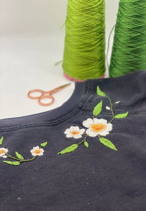 Mend and Stitch on Clothig Embroidery Workshop
