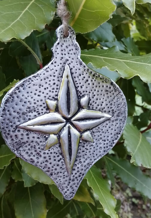 Metal Embossed Christmas Tree Ornament Workshop