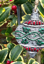 Metal Embossed Christmas Tree Ornament Workshop