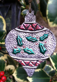 Metal Embossed Christmas Tree Ornament Workshop