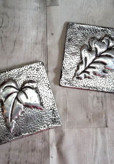 Metal Embossed Coasters Workshop