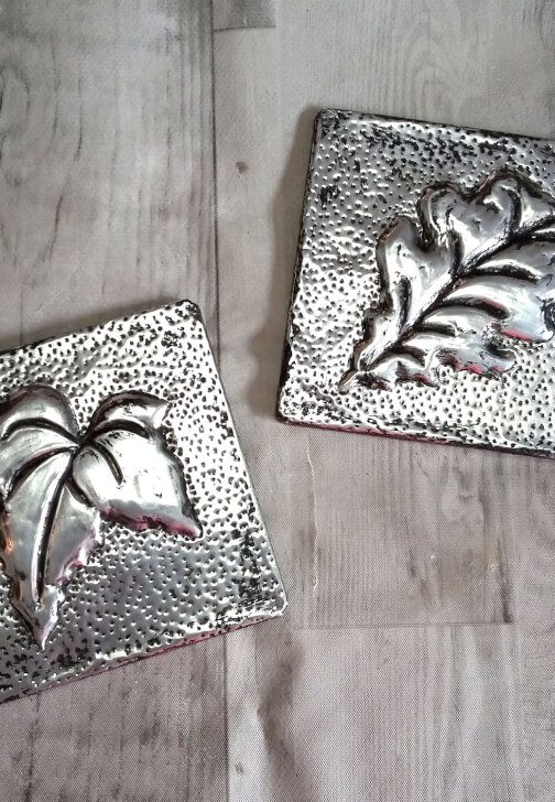Metal Embossed Coasters Workshop