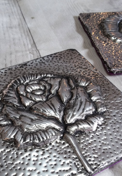 Metal Embossed Coasters Workshop