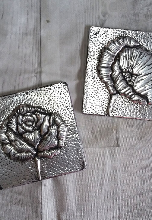 Metal Embossed Coasters Workshop