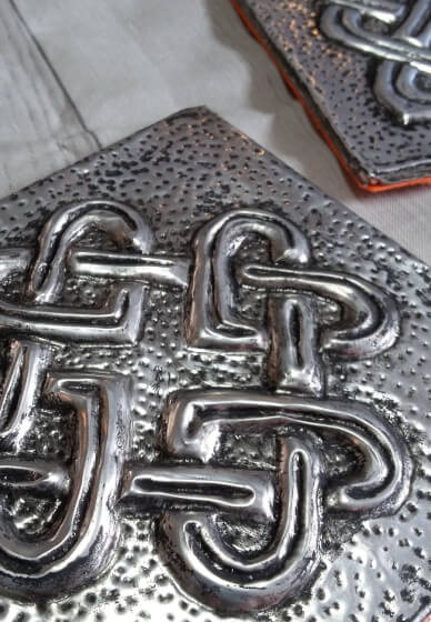 Metal Embossed Coasters Workshop