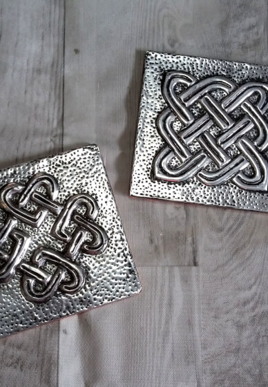 Metal Embossed Coasters Workshop