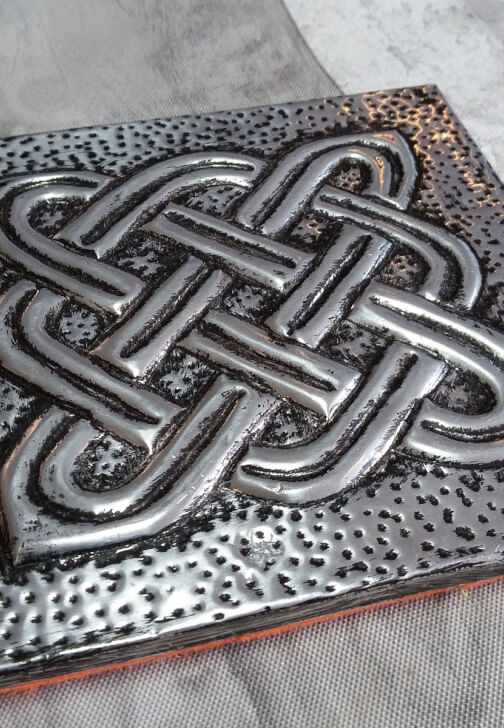 Metal Embossed Coasters Workshop