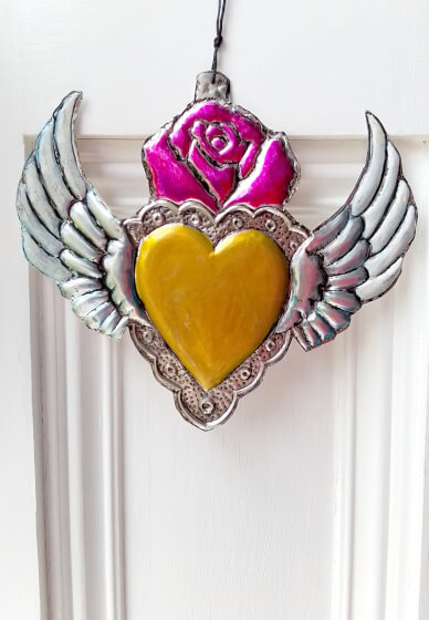 Metal Embossed Heart Decoration Workshop