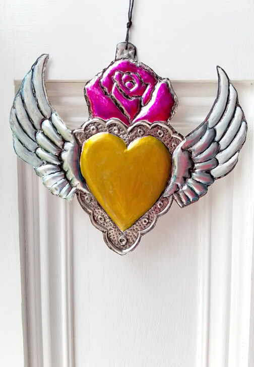 Metal Embossed Heart Decoration Workshop