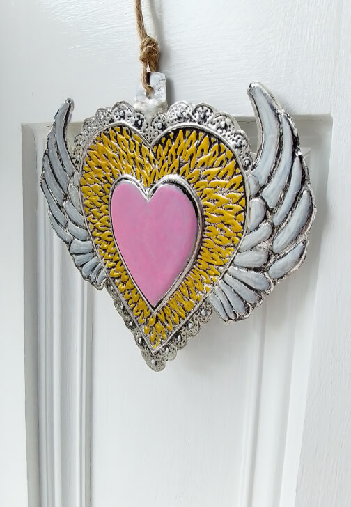 Metal Embossed Heart Decoration Workshop