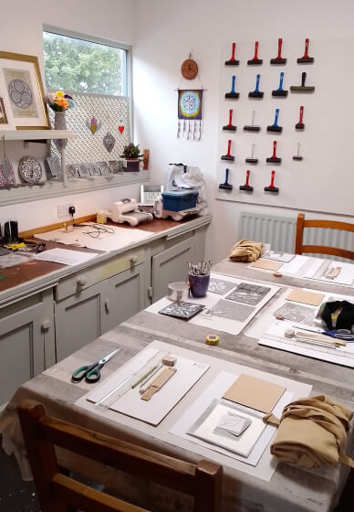 Metal Embossed Heart Decoration Workshop