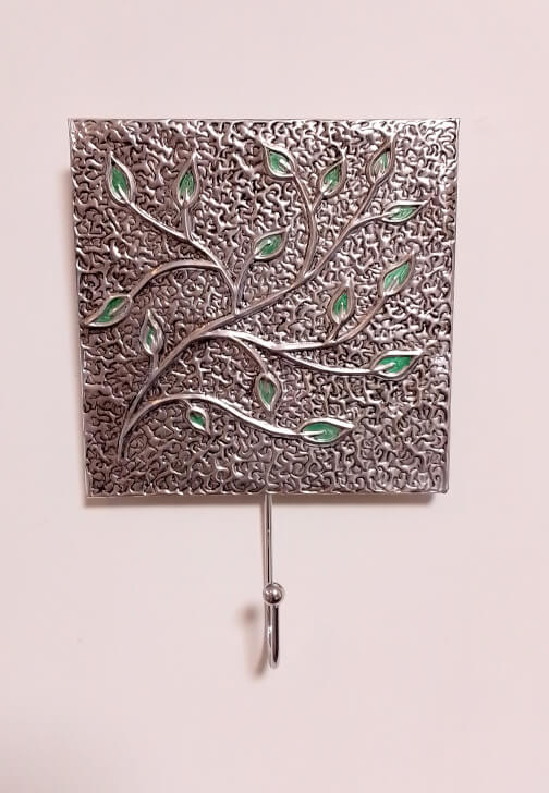 Metal Embossed Key / Dog Lead Hanger Workshop