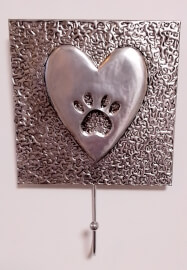 Metal Embossed Key / Dog Lead Hanger Workshop