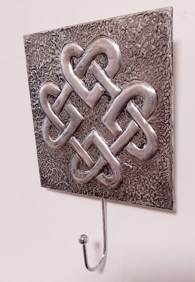 Metal Embossed Key / Dog Lead Hanger Workshop
