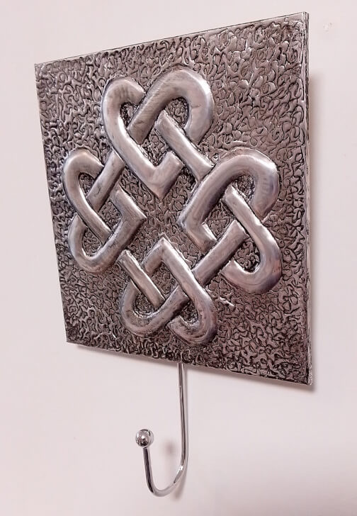 Metal Embossed Key / Dog Lead Hanger Workshop