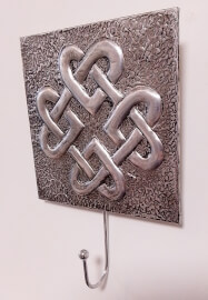 Metal Embossed Key / Dog Lead Hanger Workshop