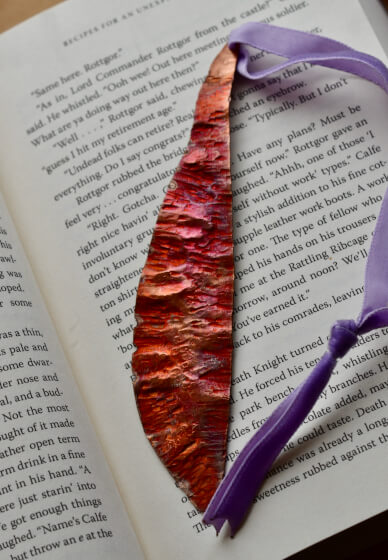 Metalsmithing Bookmark Making Workshop