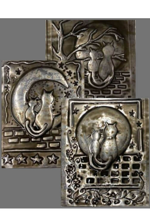 Metalwork Class: Embossed Notebook and Pen
