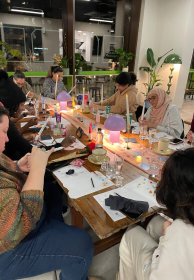 Mindful Candle Painting Workshop