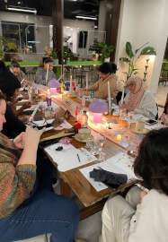 Mindful Candle Painting Workshop