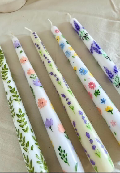 Mindful Candle Painting Workshop