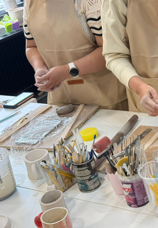Mindful Hand Building Pottery Workshop