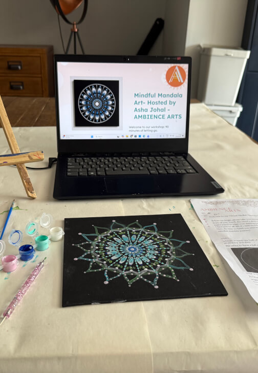 Mindful Mandalas: A Virtual Team Wellbeing Retreat