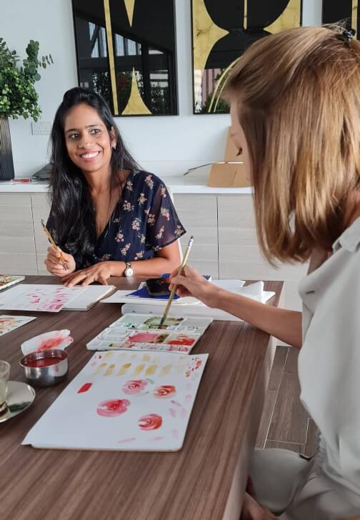 Mindful Watercolour Painting Class