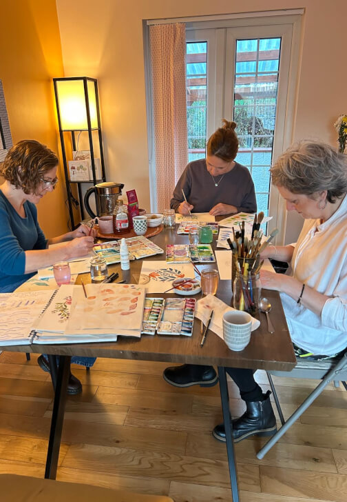 Mindful Watercolour Painting Class