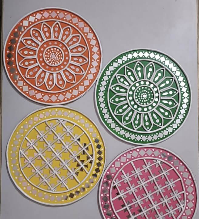 Mirror Art: Coaster Making Workshop