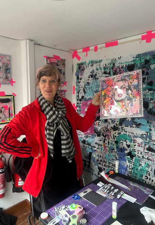 Mixed-Media Album Cover Collage Art Workshop