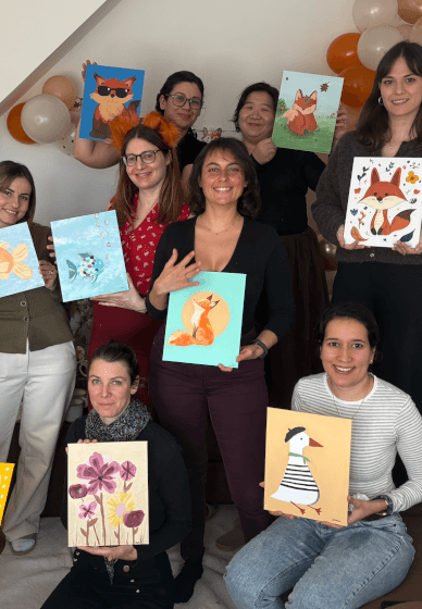 Mixed Media Painting Class