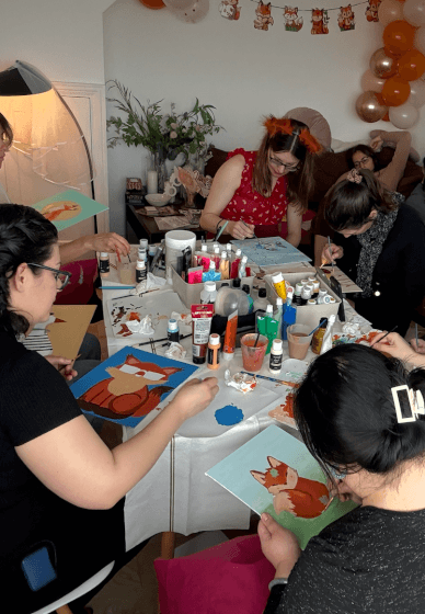 Mixed Media Painting Class