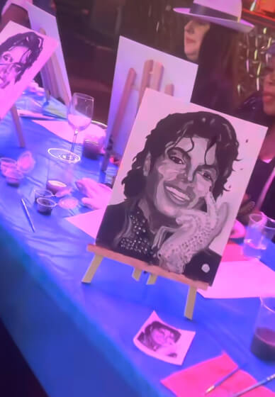 MJ Sip and Paint Party