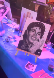 MJ Sip and Paint Party