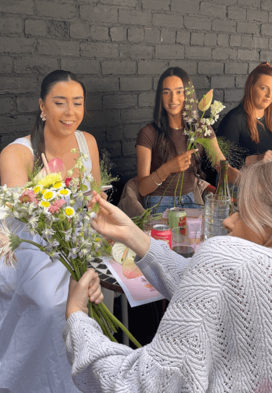 Mobile Flower Arranging Workshop - We Come to You