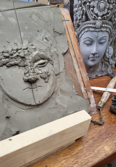 Model a Head in Clay and Cast in Plaster: Weekend Course