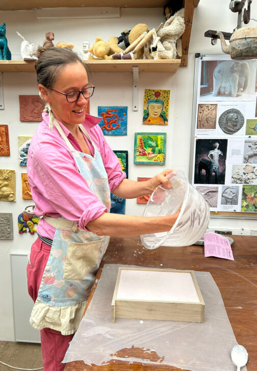 Model a Head in Clay and Cast in Plaster: Weekend Course