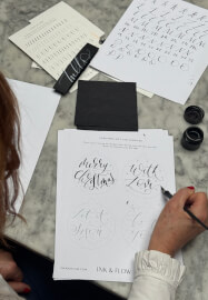 Modern Calligraphy Workshop: Gift Tags