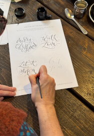 Modern Calligraphy Workshop: Gift Tags