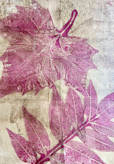 Gel Print Mono Printing Workshop for Beginners